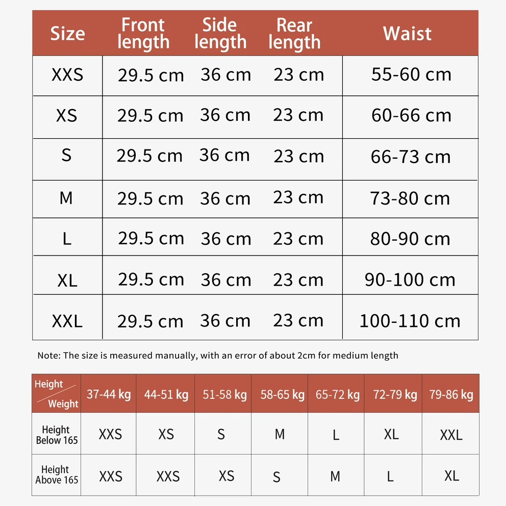 S0403 waist trainer size S0403 waist trainer size